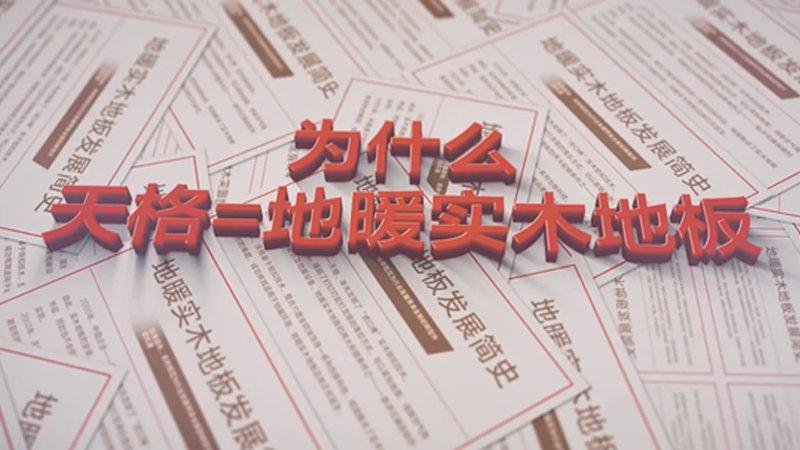 發(fā)明推廣品類 創(chuàng)新服務迭代 | 為什么“天格”被公認為是地暖實木地板的代名詞？